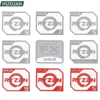 1Pc Metal Sticker Amd Ruilong Ryzen R9 R7 R5 R3 Vega Metalen Sticker Sticker Laptop Desktop DIY Decoration Sticker