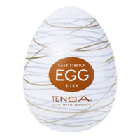 TENGA - TENGA EGG SILKY 絲綢 飛機蛋