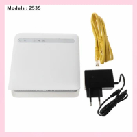 10PCS unlocked ZTE MF253s 4G LTE CPE Wireless Router with Antenna 4G CPE Router with SIM Card Slot