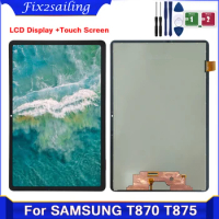 11.0" For Samsung Galaxy Tab S7 LCD Display Touch Screen Digitizer lcd Panel Assembly For Samsung Tab s7 SM-T870 T875 T876B lcd