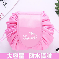 旅行懶人收納包ins網紅韓國簡約大容量便攜隨身女化妝品口紅包袋