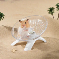 Hamster Jogging Hamster Wheel Running Wheel for Hamster Hamster Sport Running UFO Wheel Small Pet Rodent Mice Toys Accessories