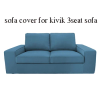 CRIUSJA Sofa Cover for KIVIK 3 seat sofa Seater Sofa Multiple Fabric Options Anti-Solid Slipcovers 2 Seat Sofa Cover