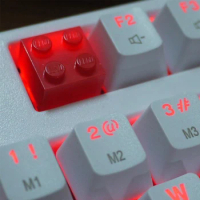 DIY Resin Keycap For Cherry Mx Switch Mechanical Game Keyboard White Black Red Blue Pink Yellow Color Keycaps For Doll Toy