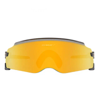 【Oakley】Kato環法賽款式黑框黃鏡片太陽眼鏡(OAK9455M-02)