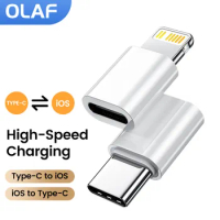 Olaf USB C To Lightning OTG IOS Male to Type C Female Laptop Converter Adapter Fast Charging For iPhone 14 13 11 OTG Connector