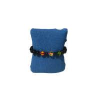 Gelang Tri Datuk Black Onyx dengan Tiga Batu Datuk