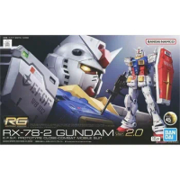 Bandai RG 1/144 GUNDAM RX-78-2 GUNDAM VER.2.0 Model Kit Anime Action Fighter Assembly Models Collect