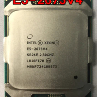 Intel Xeon CPU E5-2673V4 SR2KE 2.30GHz 20-Cores 50M LGA2011-3 E5-2673 V4 processor E5 2673V4 free sh