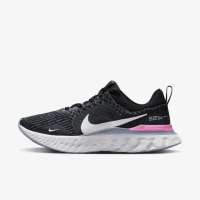 【NIKE 耐吉】React Infinity Run FK 3 男 慢跑鞋 運動 緩震 包覆 黑粉(DZ3014-001)