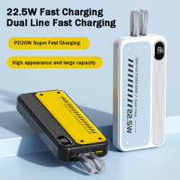 Power Bank 10000mAh 20000mAh with 22.5W PD Fast Charging Powerbank Portable Battery Charger For iPhone 14 13 12 Pro Max Xiaomi