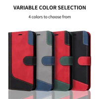 Multi colors Leather Wallet Phone Case For Samsung A03S A52 A32 A22 M32 A12 S22 Ultra S21 Plus S20FE Flip Stand Cover 300pcs/Lot