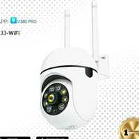 SKY - CCTV V380 Pro IP camera 360° Wide 1080P HD Wi-Fi Security Kamera cctv wifi jarak jauh lewat hp