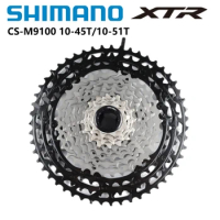 Shimano XTR Series CS-M9100 Cassette 12s For Mountain Bike Riding Parts Original 12 Speed 10-51T 10-45T
