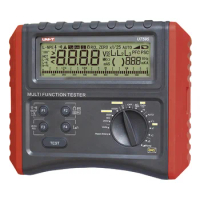 UNI-T UT595 Multifunction Loop Testers Electrical Safety Test Insulation Resistance Meter RCD Protection Resistance Tester