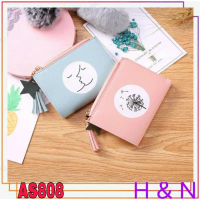 AS808. Dompet Lipat Wanita mini Cantik Import Realpict Murah