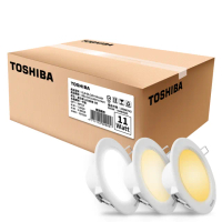 【TOSHIBA 東芝】星日耀 11W LED 崁燈 12CM嵌燈 20入(白光/自然光/黃光)
