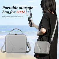 Storage Bags For DJI OM 6 Carrying Case Grey Durable Portable Bag For DJI Osmo Mobile 6 Handheld Stablizer Gimbal Accessories