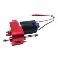 Hộp số kim loại, với 370 bánh răng kim loại, phụ kiện xe RC, cho MN99S V2 và MN82