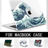 Transparent Print Hard Shell Case For MacBook New Chip M1 Air 13 Pro 13 For Macbook New Pro 14 Pro 16 New Air13.6 M2 Cover Case