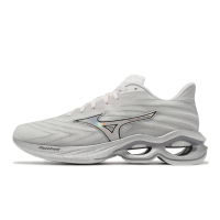 Mizuno 慢跑鞋 Wave Creation 25周年 男鞋 灰 銀 回彈 路跑 運動鞋 美津濃 J1GC2428-01