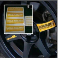 stiker sticker Velg Mobil Volk Rays Te37 velk tampil keren