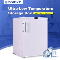 ZOIBKD Lab Equipment DW-40L98 Ultra Low Temperature Vertical Storage Box, Up to -40°C Portable Freezer 98L Capacity