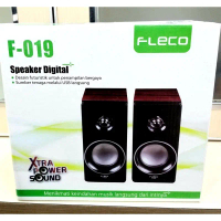 SPEAKER FLECO F-019 Speaker aktif Laptop speaker komputer Speaker FLECO F 019 / f-016 /f-017