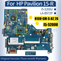 For HP Pavilion 15-R Laptop Mainboard LA-B972P 790669-501 790668-501 801860-501 I5-5200U 2G Notebook Motherboard