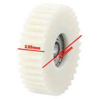 High Quality New Gear ​for Bafang E-bike Motor Motor Gear Nylon Parts Replacement Steel 1Pc Wheel Hub 36T White