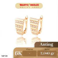 Anting Emas Kadar 6K Wahyu Redjo AN-6K 29907746