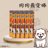 【Vitakraft】狗狗好棒棒牛肉條12g*10條入-羊肉/火雞口味(採用歐洲草飼瘦肉 健康寵物點心 低熱量狗狗零食)