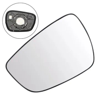 Car Left Door Rear View Mirror Glass Power Heated For Hyundai For Elantra 2011-13 United States Region Built Models Driver Side