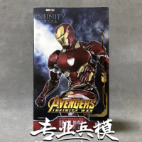 Hot Threezero Dlx Marvel The Infinity Saga Avengers Ironman Mk50 17.5cm 1/12 Scale Iron Man Action Figure Collect Model Toys