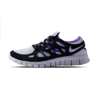 Nike Free Run 2 男鞋 黑白藍色 訓練 慢跑 休閒 運動 慢跑鞋 537732-103