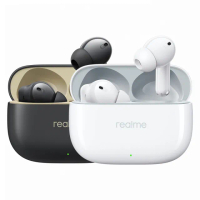 【realme】Buds T300 雙入組(黑色/白色)