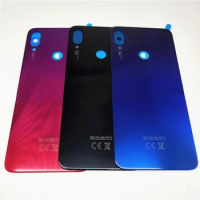 Original For Xiaomi Redmi Note 7 Battery Cover Back Glass Panel Rear Door Housing Case For Redmi Note 7 Pro Back Battery Cover