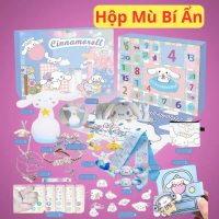 Hộp quà bất ngờ blindbox Kuromi hộp mù Kuromi Melody Cinnamoroll nhiều phụ kiện dễ thương cho bé vui