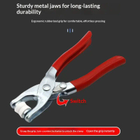 9.5mm Snap Button Plier Metal Snap Button Set Snap Button Fastener DIY Clothes Tools Snap Butang Jah