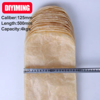 1PCS Salame Packing Sausage Casing Width 196mm Caliber 125mm Length 500mm Home DIY Big Ham Sausage Shell Casing
