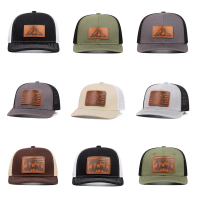 visor breathable golf cap for men and woman Mountain labeling baseball Cap Hip Hop trucker cap