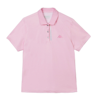 KAPPA 義大利時尚女性短袖POLO 淺粉 351W58WXTS