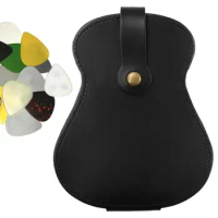 Plectrums Bag Guitar Picks Case Bass Picks Storage Pouch Organizer Fashion Portable Guitar Pick Holder Case For Guitar Pick