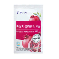 【BOTO】韓國 濃縮紅石榴汁膠原蛋白美妍飲 70mlx100包/箱(濃縮紅石榴汁)
