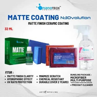 MATTE CERAMIC COATING N3Ovolution - nanoTECH PROTECTION - NANO CERAMIC COATING MOBIL MOTOR CAT DOFF