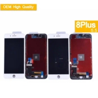 10Pcs/Lot For Apple iphone 8 Plus A1864 A1897 A1898 LCD Display Touch Screen Assembly For Iphone 8 Plus Touch Screen Panel LCD