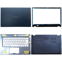 New For Acer Swift 5 SF514-54T Laptop LCD Back Cover / Front Bezel / Palmrest / Bottom Case A B C D Shell Dark Blue