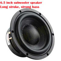 HiFi 6.5 Inch 4 Ohm 8 Ohm Subwoofer Speaker Home Car 80W Full Range Speakers 120 Magn 35 Core DIY Audio Subwoofer Loudspeaker