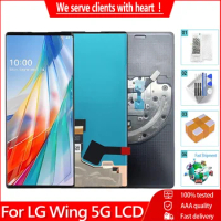 Original Display For LG Wing 5G LMF100N LM-F100N LM-F100V LM-F100 LCD Display Replacement For Wing 5G Secondary LCD Touch Screen