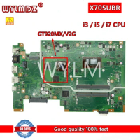 X705UBR With i3/i5/i7CPU GT920M Laptop Motherboard For Asus X705UNR X705UBR X705UN X705UV X705UQR X705UQ Notebook Mainboard